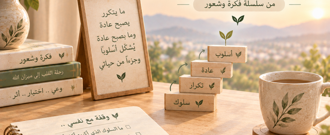 من السلوك إلى العادة