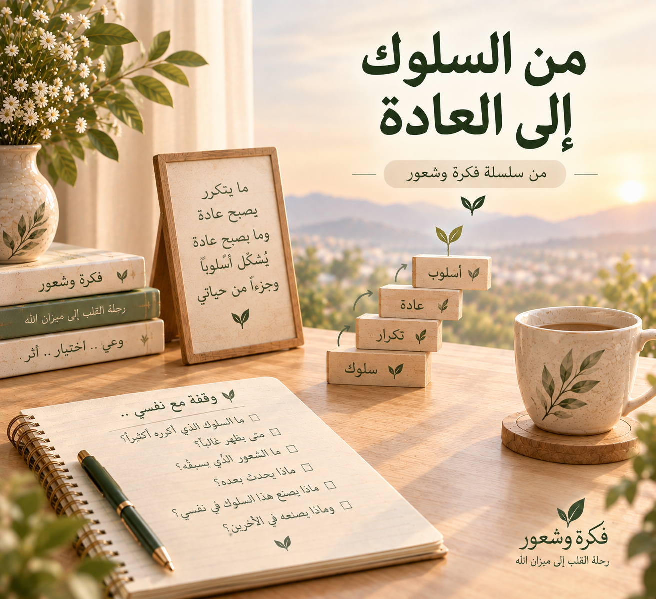 من السلوك إلى العادة