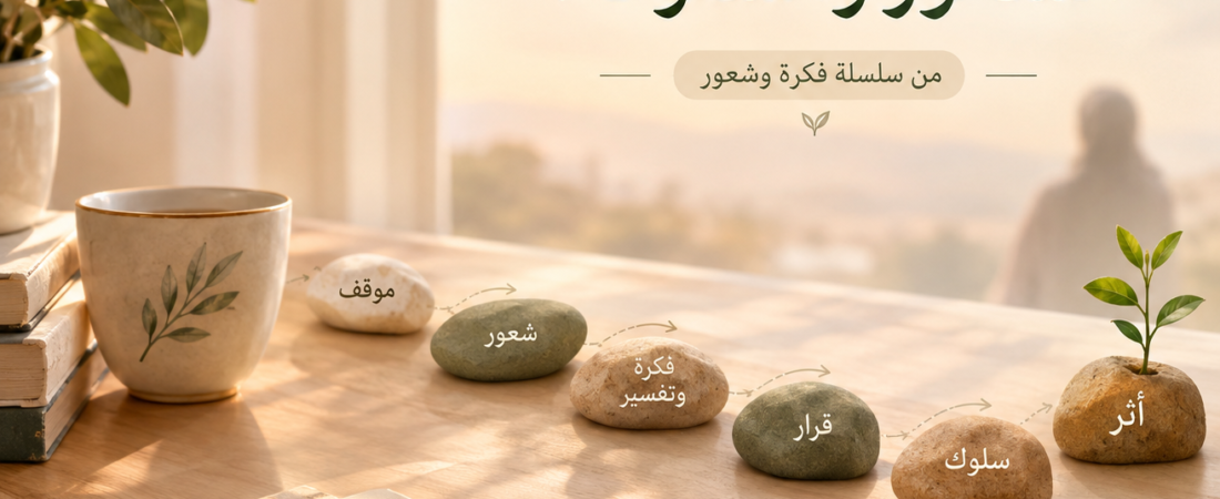 ماذا يحدث بين الشعور والسلوك؟