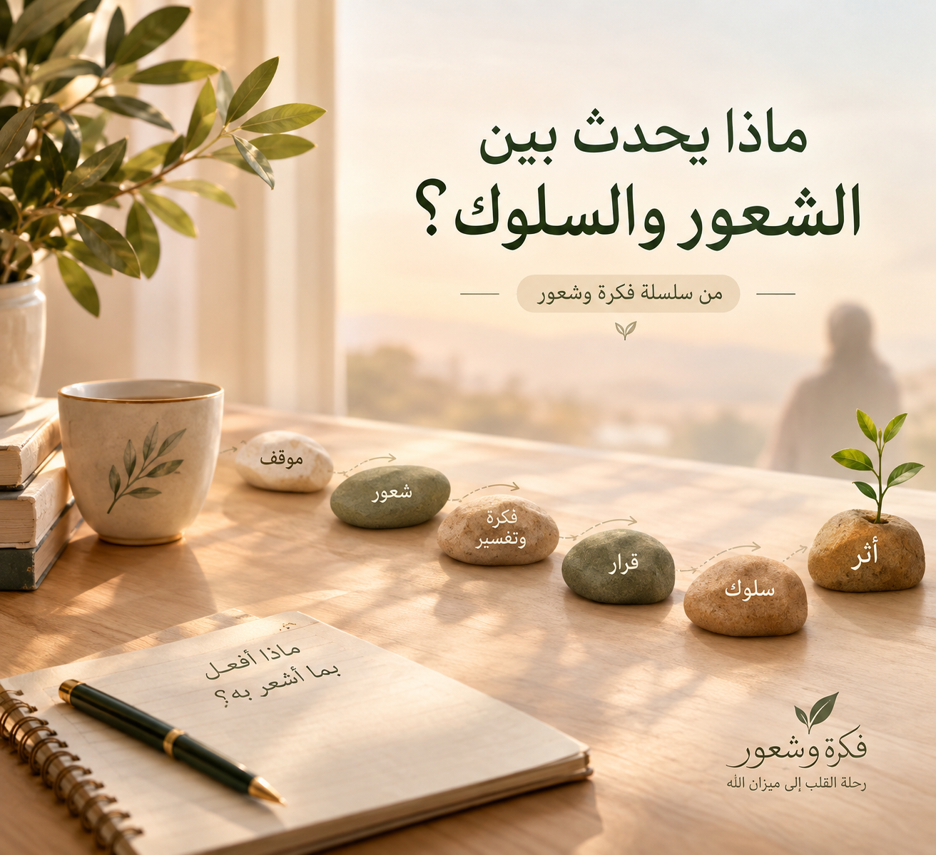 ماذا يحدث بين الشعور والسلوك؟