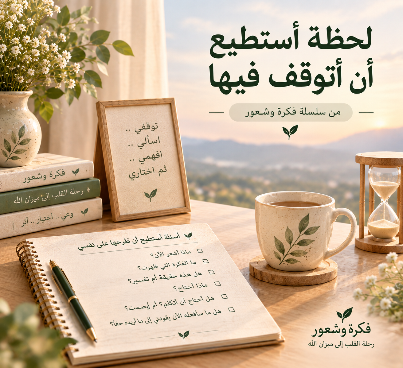 لحظة أستطيع أن أتوقف فيها