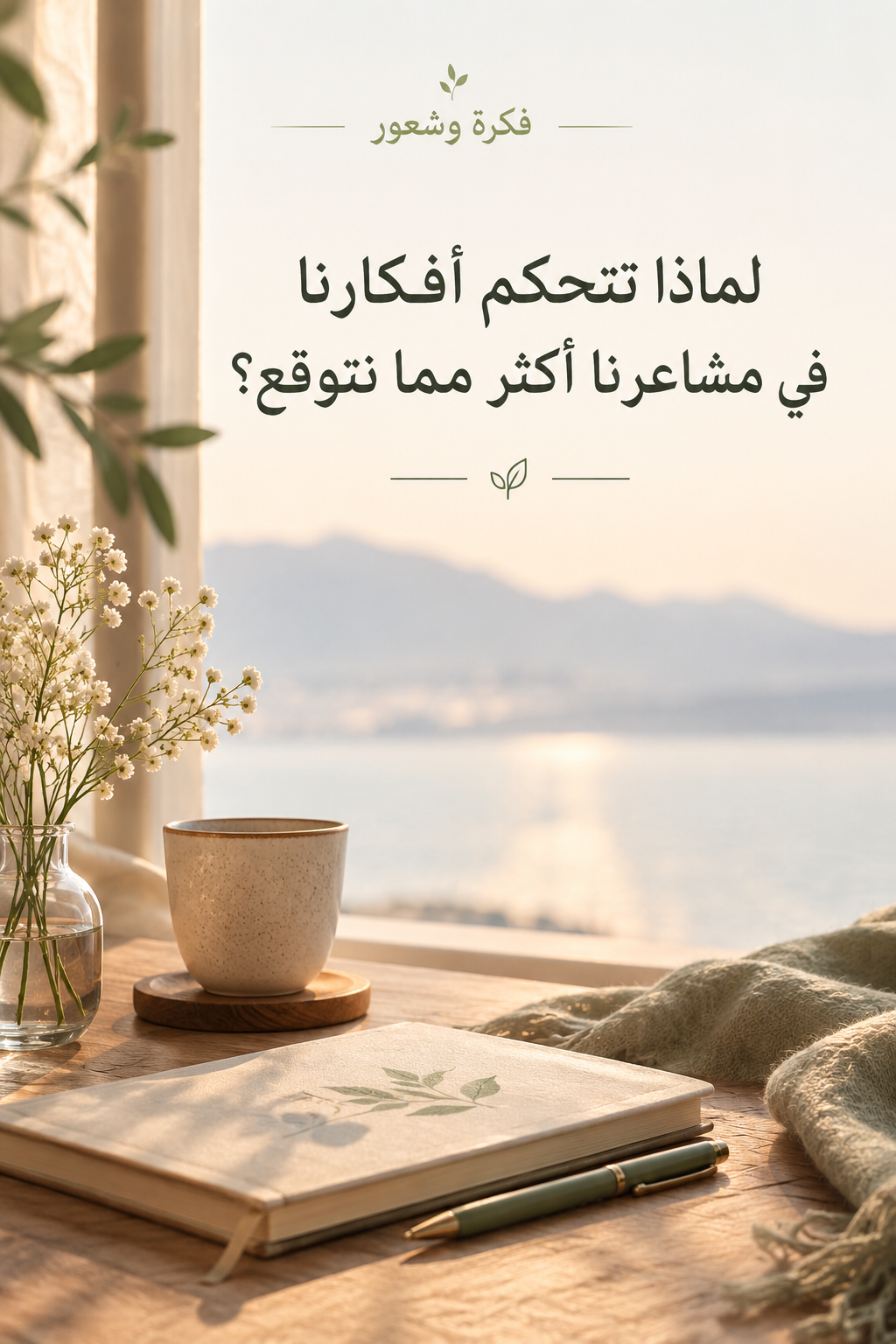 لماذا تتحكم أفكارنا في مشاعرنا أكثر مما نتوقع ؟