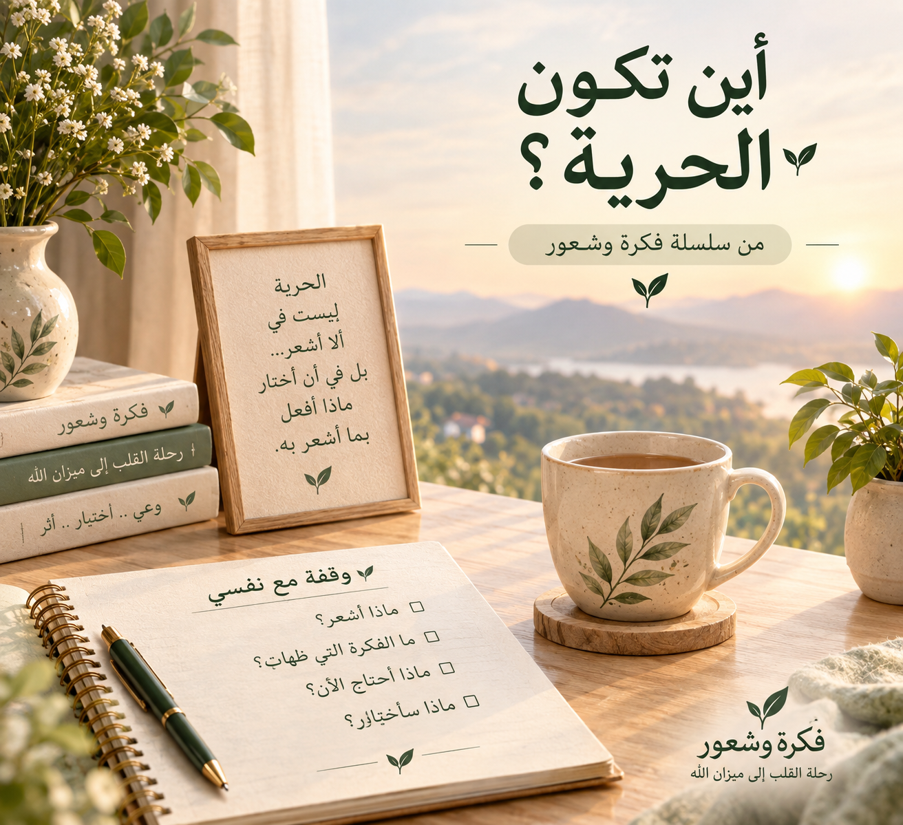 أين تكون الحرية؟